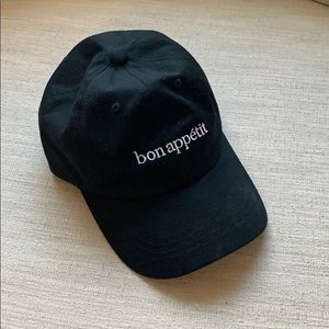 Bon Appetit Black Dad Baseball Hat